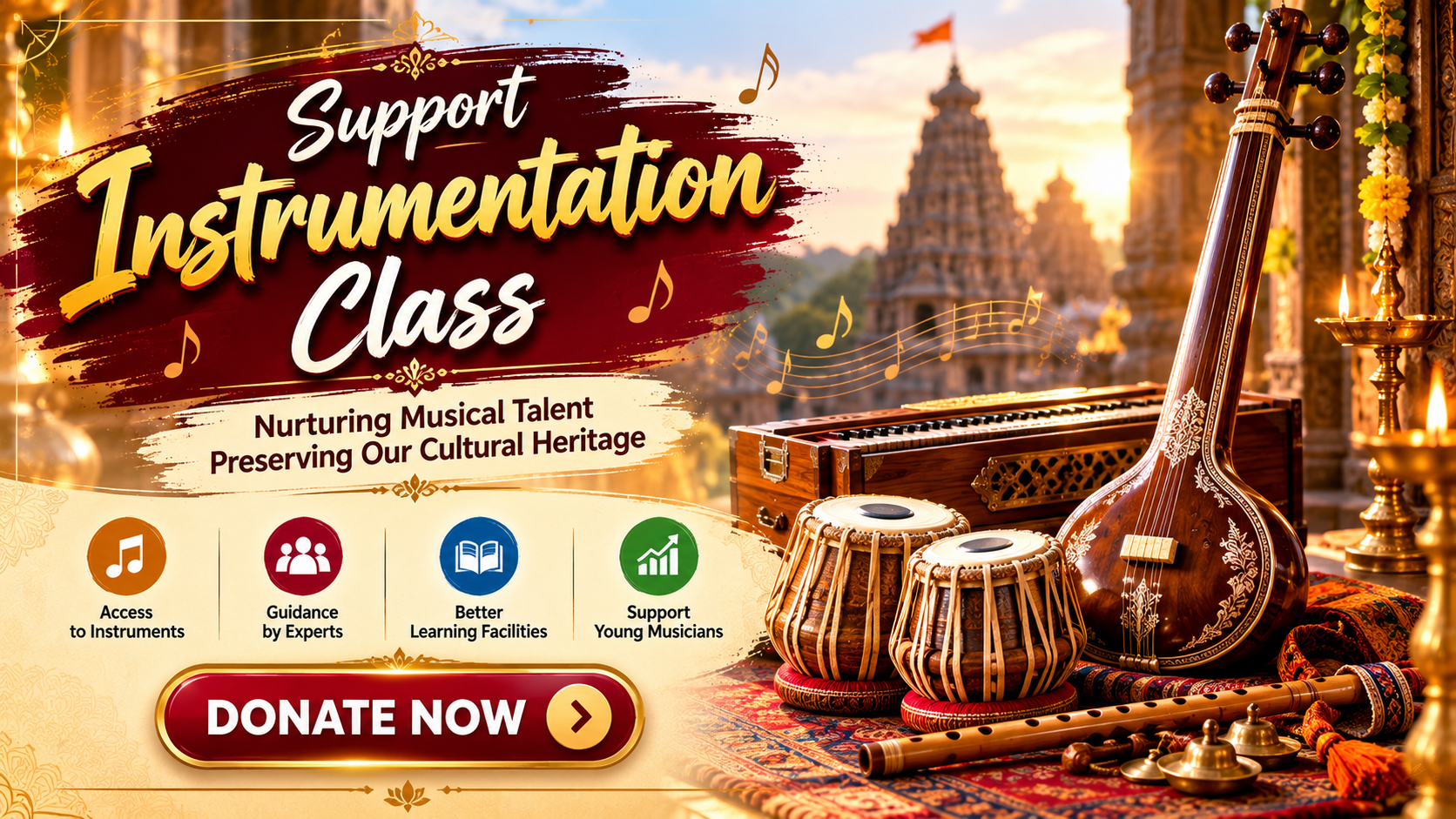 Donation to Swargumphan Music Institute